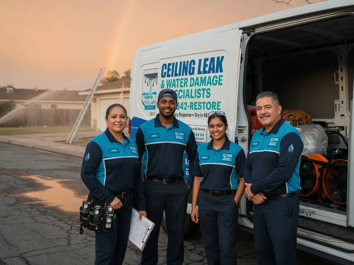Ceiling Leak Cleanup company in Graham, OK